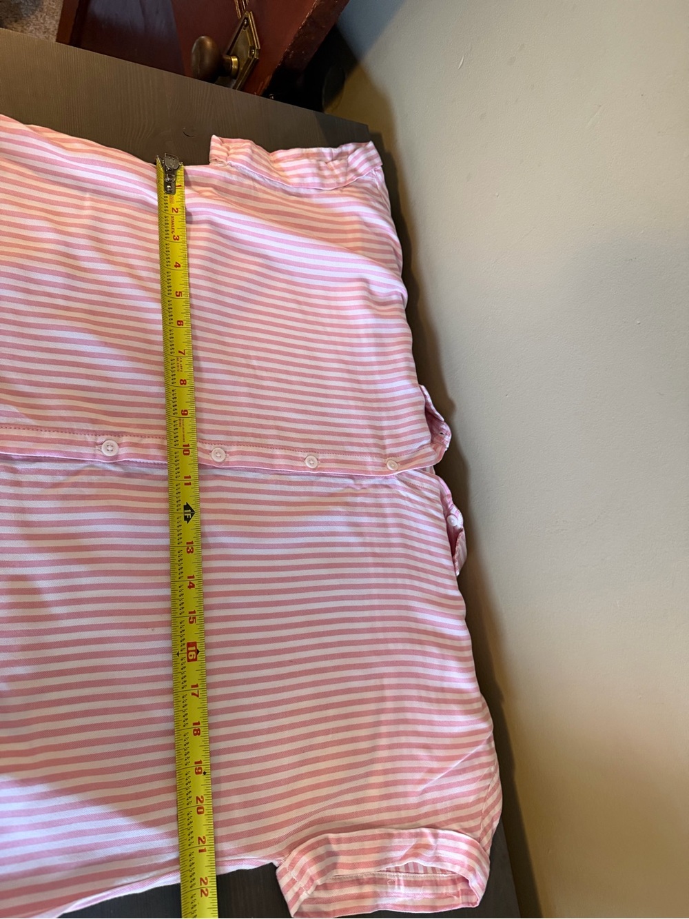 beachlunchlounge Pink & White Striped Button-Down Shirt - Picture 5 of 7
